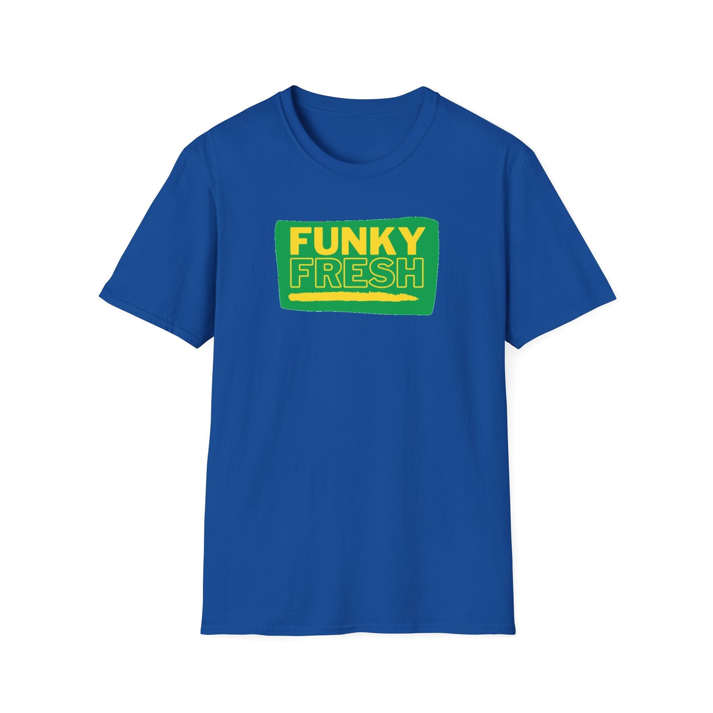 Funky Fresh Old School Hip Hop Green/Gold T-Shirt